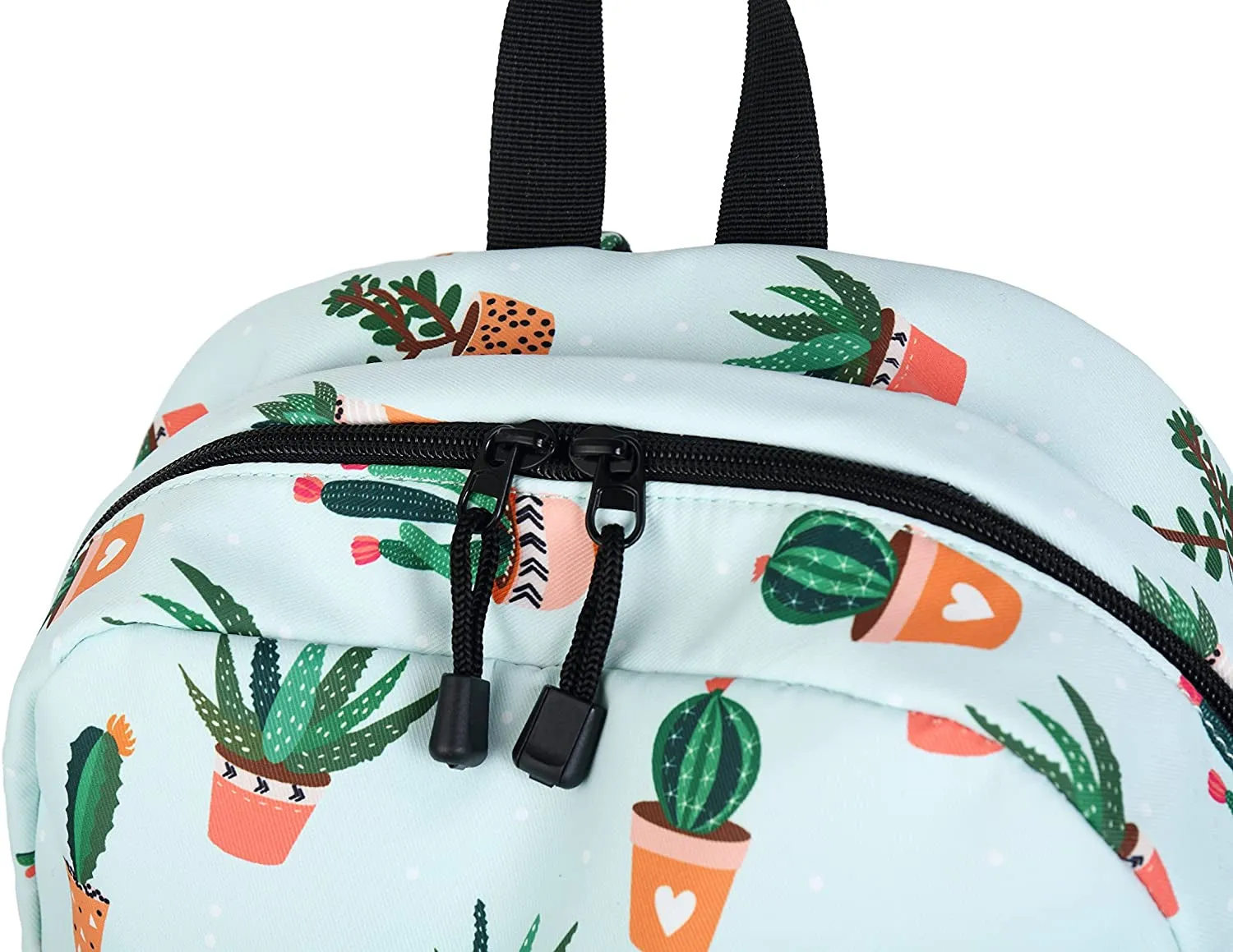 🎒 BloomPack™ Cactus Print Backpack – Women's & Girls' Leisure School Bag