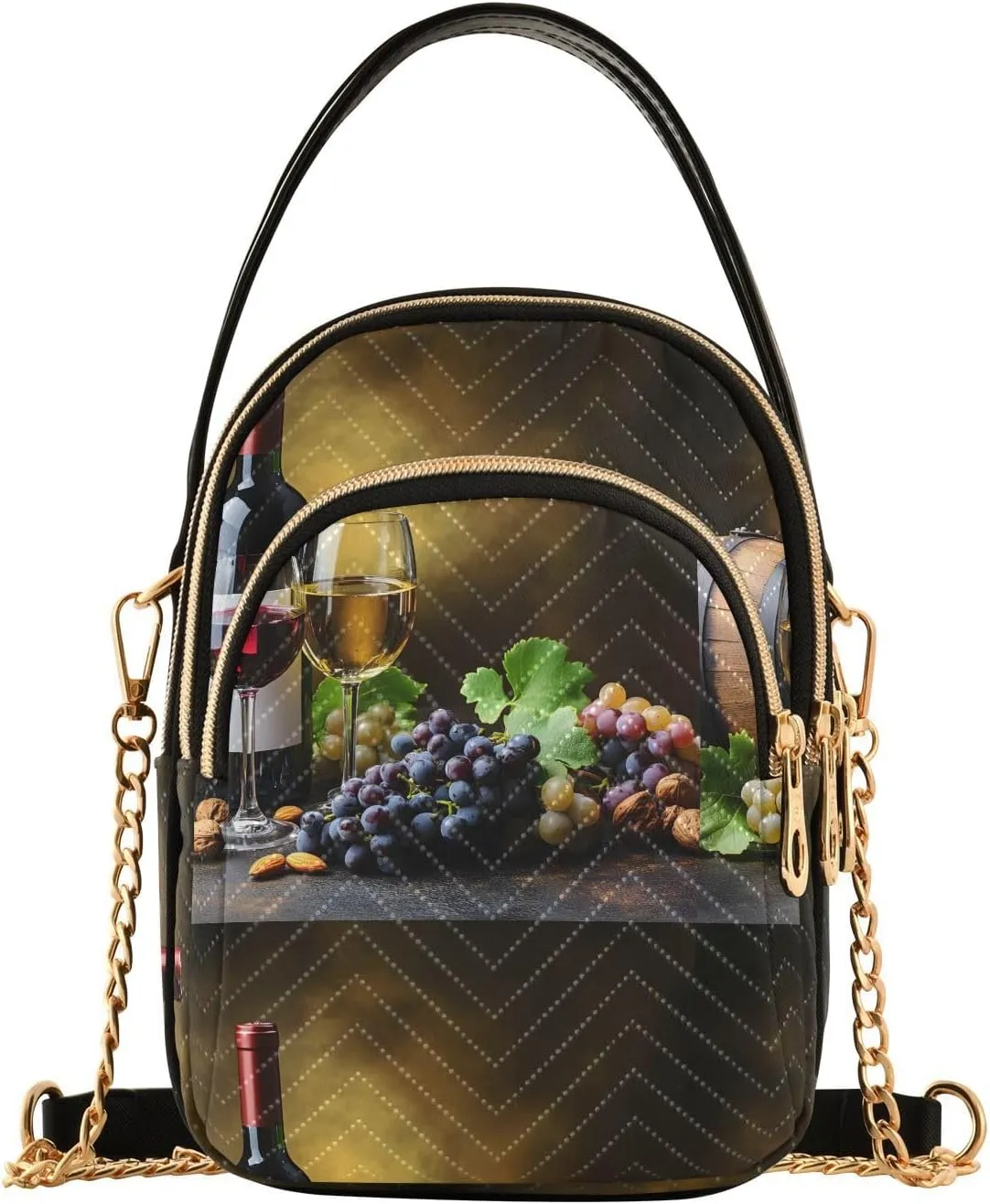 1rz69a3l Shoulder Handbag for Girls Stylish Crossbody Handbags with Detachable Chain Shoulder Strap