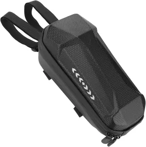 2L Front Bag For Electric Scooters, EVA Waterproof Bike Handlebar Bag Scooters Accessories Storage Bag, Lightweight