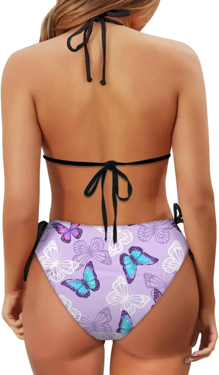 AFPANQZ Bikini Set for Womens High Cut Swimsuits Triangle Bikini Set Tank Top High Waisted Bathing Suits Bodysuit