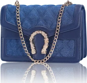 Aiqudou Crossbody Bag and Satchel Purse for Women - Fashion Snake Print Chain Purse Luxury PU Leather HandBag