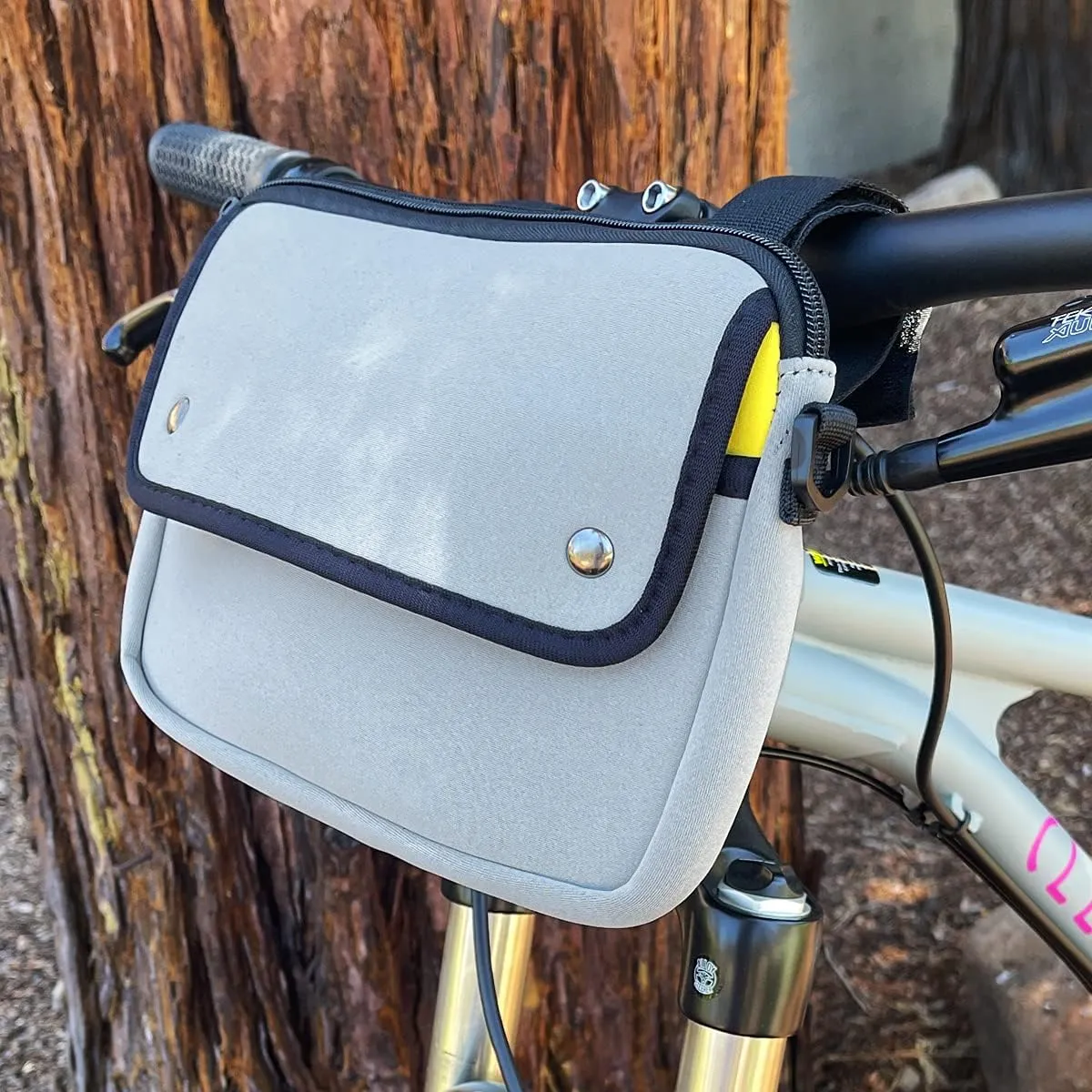 allydrew Waterproof Bike Bag, Handlebar Cycling Storage Pouch for Tools and Accessories