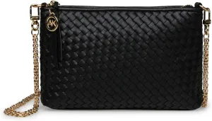 Anne Klein EW woven crossbody