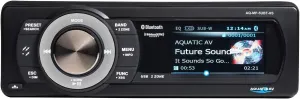 Aquatic AV AQ-MP-5UBT-HS Factory Harley Davidson Replacement AM/FM Radio Satellite Radio Ready