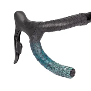 Attitude Fade Road Bike Handlebar Tape with Shock-Absorbing EVA Foam & Eco-Friendly TPU, Anti-Slip Cycling Bar Tape for Enhanced Grip and a Comfortable Ride (2 Rolls) (Fading Celeste)