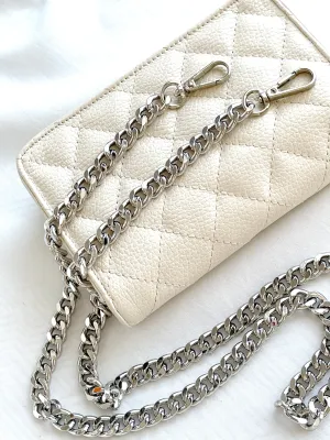 Ava - Silver [ Crossbody Bag Chain ]