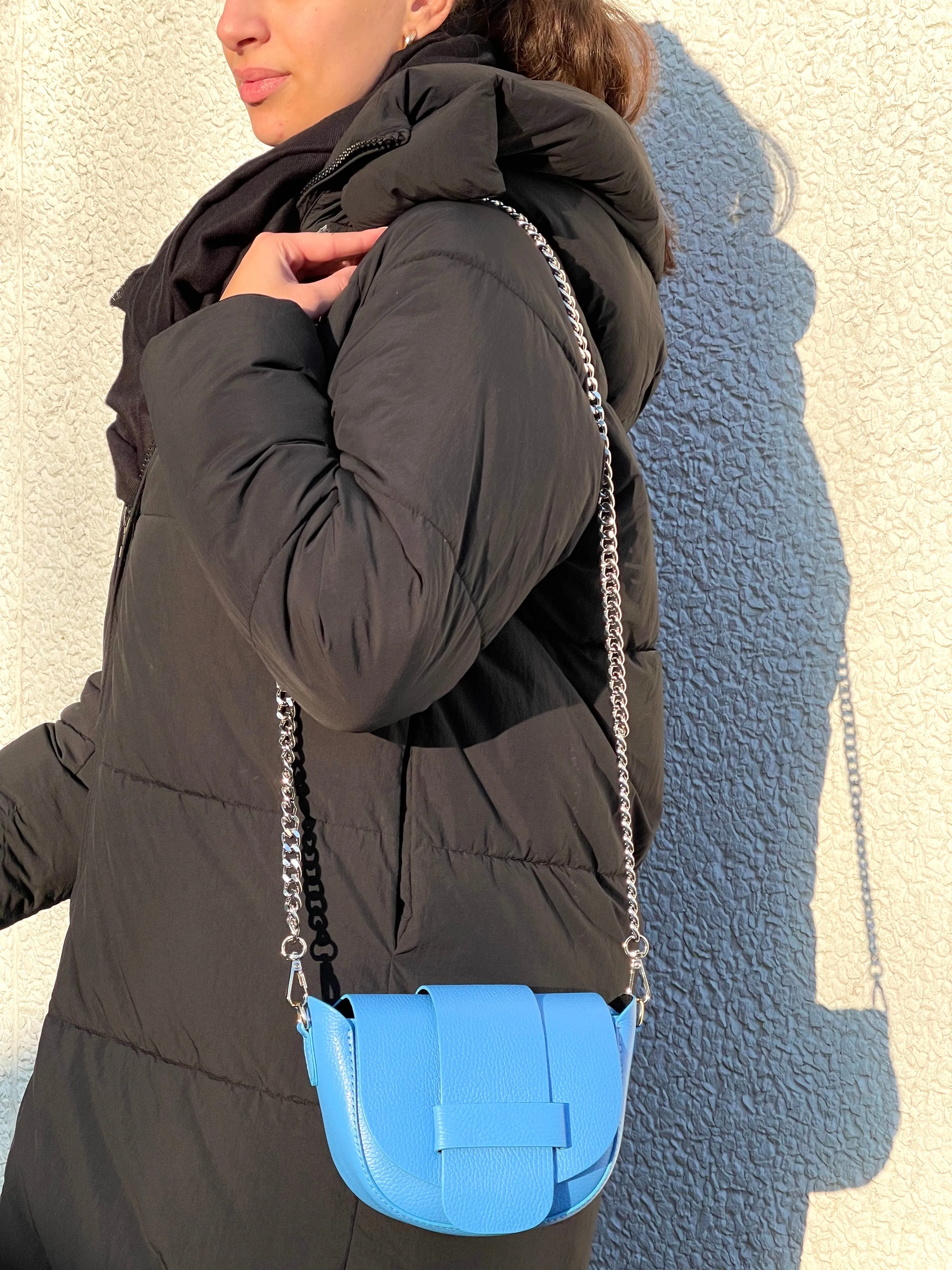 Ava - Silver [ Crossbody Bag Chain ]