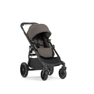 Baby Jogger City Select LUX | 20 Ways to Ride, Single to Double Stroller | Quick Fold, Taupe