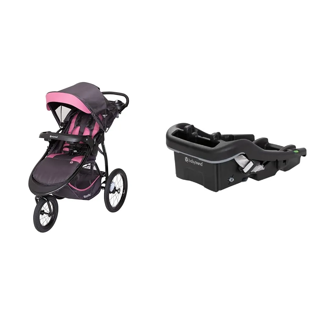 Baby Trend Expedition Race Tec Jogger, Ultra Cassis & EZ-LiftTM 35 Plus Infant Car Seat Base