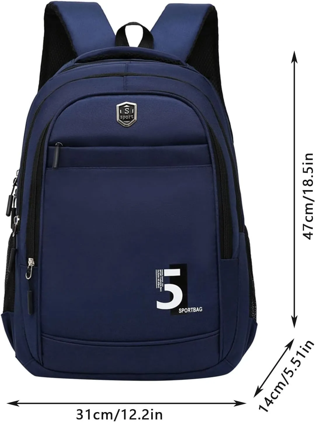 Backpack Purse for Women Medium Size Casual Messenger Crossbody Bags Versatile Bags Quilted Backpack for Women(Blue)