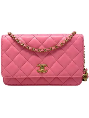 Bag Pink Chain Leather Secure payments Cross Chanel Smart-powered CC Logo