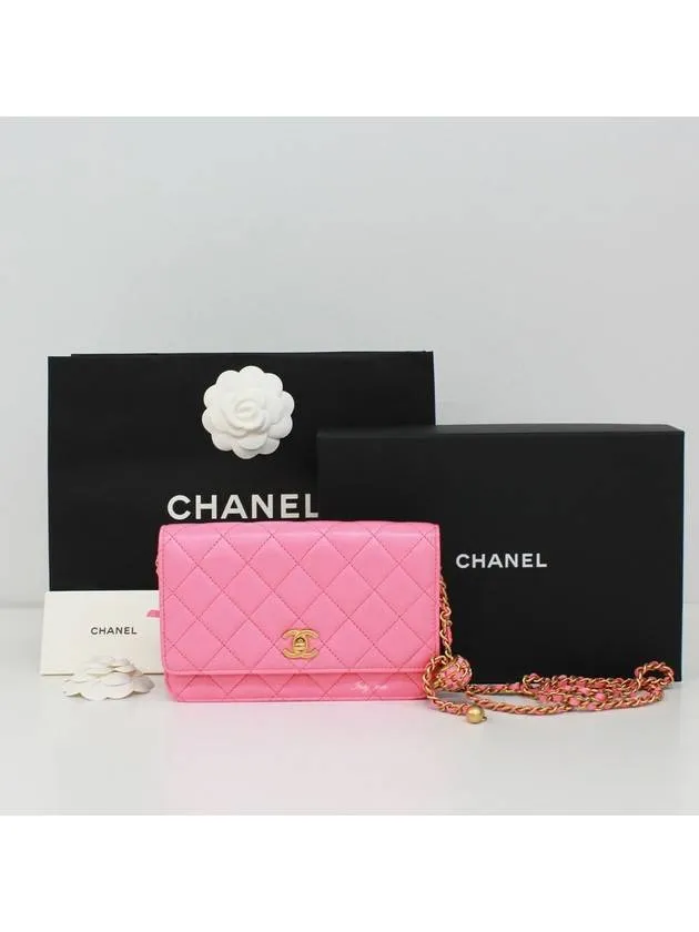 Bag Pink Chain Leather Secure payments Cross Chanel Smart-powered CC Logo