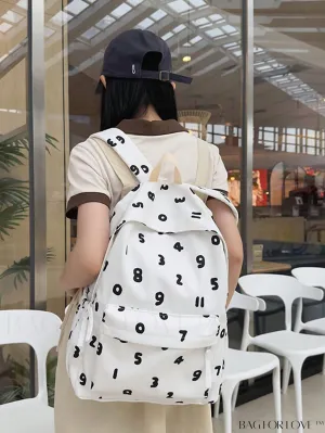 BagForLove - Adjustable-Strap All Over Print Classic Backpack with Zipped Compartment