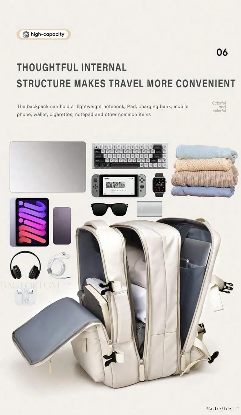 BagForLove - Large Capacity Expandable Storage Rucksack for All Trips