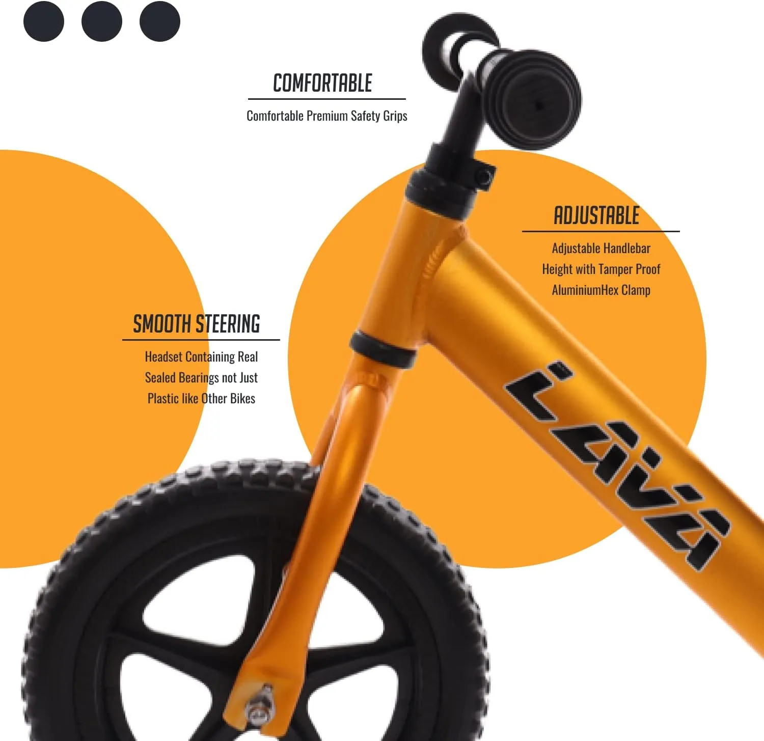 Balance Bike - Lightweight Aluminium Toddler Bike for 2, 3, 4, and 5 Year Old Boys and Girls - No Pedal Bikes for Kids with Adjustable Handlebar and Seat, EVA Tires - Training Bike