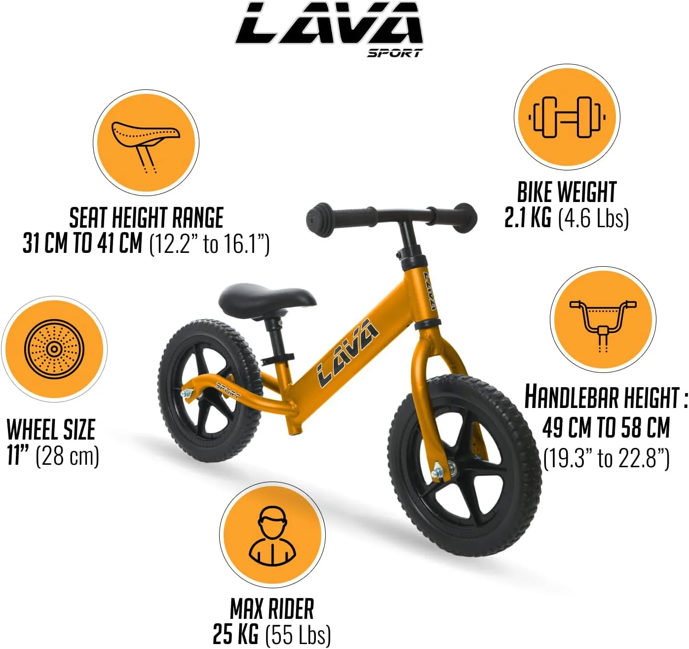 Balance Bike - Lightweight Aluminium Toddler Bike for 2, 3, 4, and 5 Year Old Boys and Girls - No Pedal Bikes for Kids with Adjustable Handlebar and Seat, EVA Tires - Training Bike