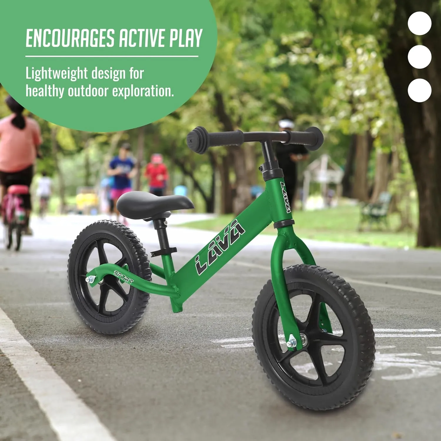 Balance Bike - Lightweight Aluminium Toddler Bike for 2, 3, 4, and 5 Year Old Boys and Girls - No Pedal Bikes for Kids with Adjustable Handlebar and Seat, EVA Tires - Training Bike
