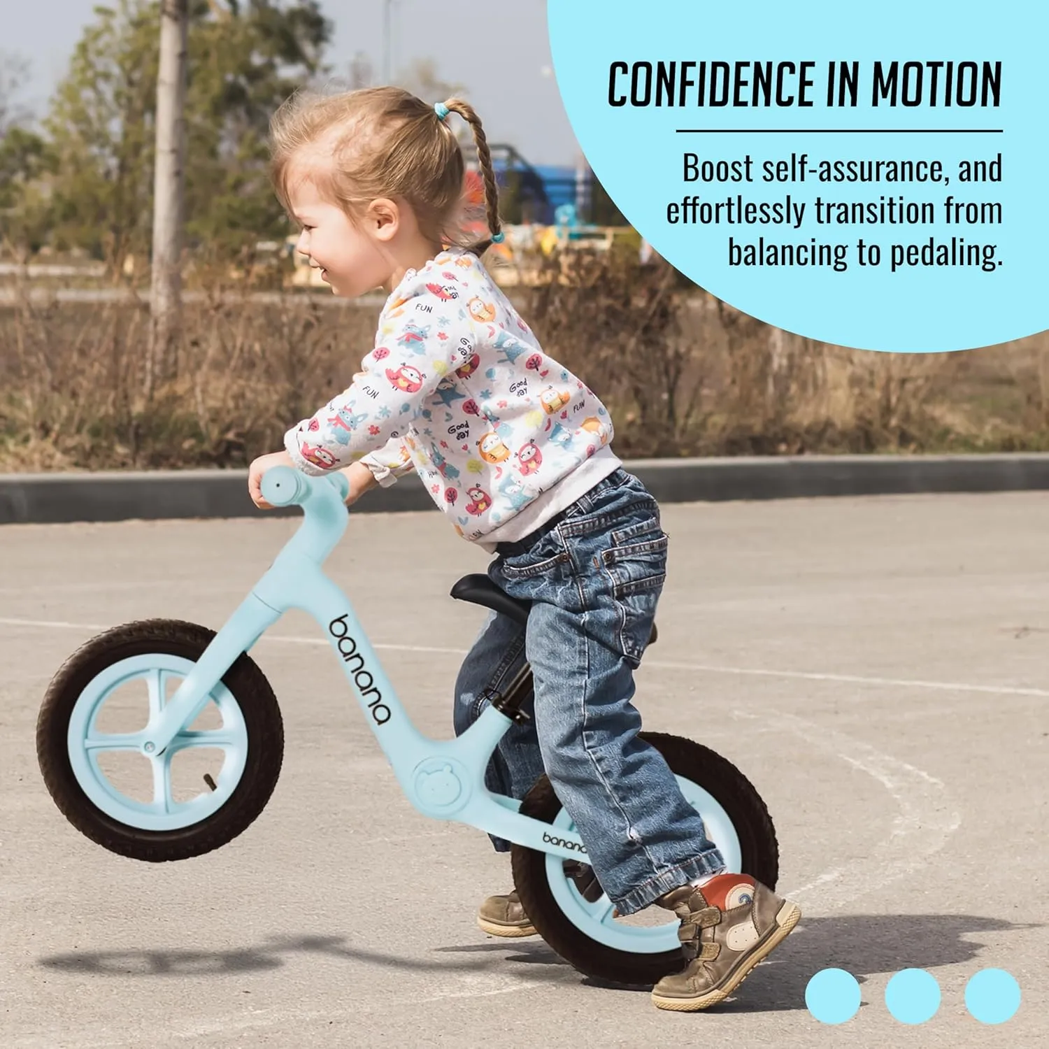banana bike Lava Sport Kids Balance Bike - No Pedal Kids Bikes - Walking Bicycles - Beginner Lightweight Sports Training Bicycle for Boys and Girls - Age 2-6 - Adjustable Handlebar and Seat