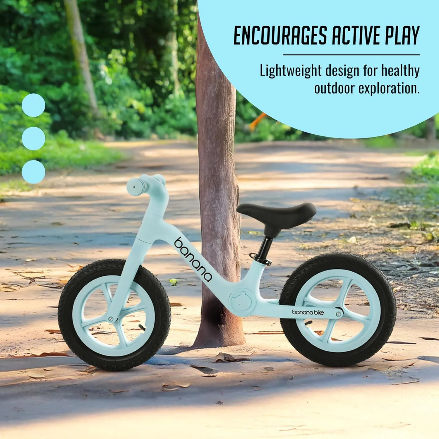 banana bike Lava Sport Kids Balance Bike - No Pedal Kids Bikes - Walking Bicycles - Beginner Lightweight Sports Training Bicycle for Boys and Girls - Age 2-6 - Adjustable Handlebar and Seat