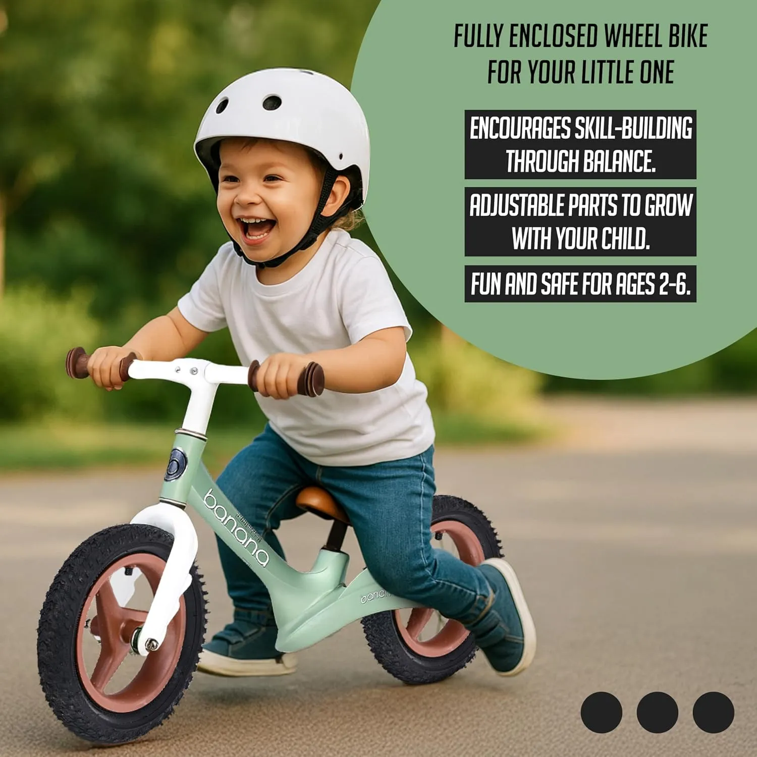 banana bike Lava Sport Kids Balance Bike - No Pedal Kids Bikes - Walking Bicycles - Beginner Lightweight Sports Training Bicycle for Boys and Girls - Age 2-6 - Adjustable Handlebar and Seat