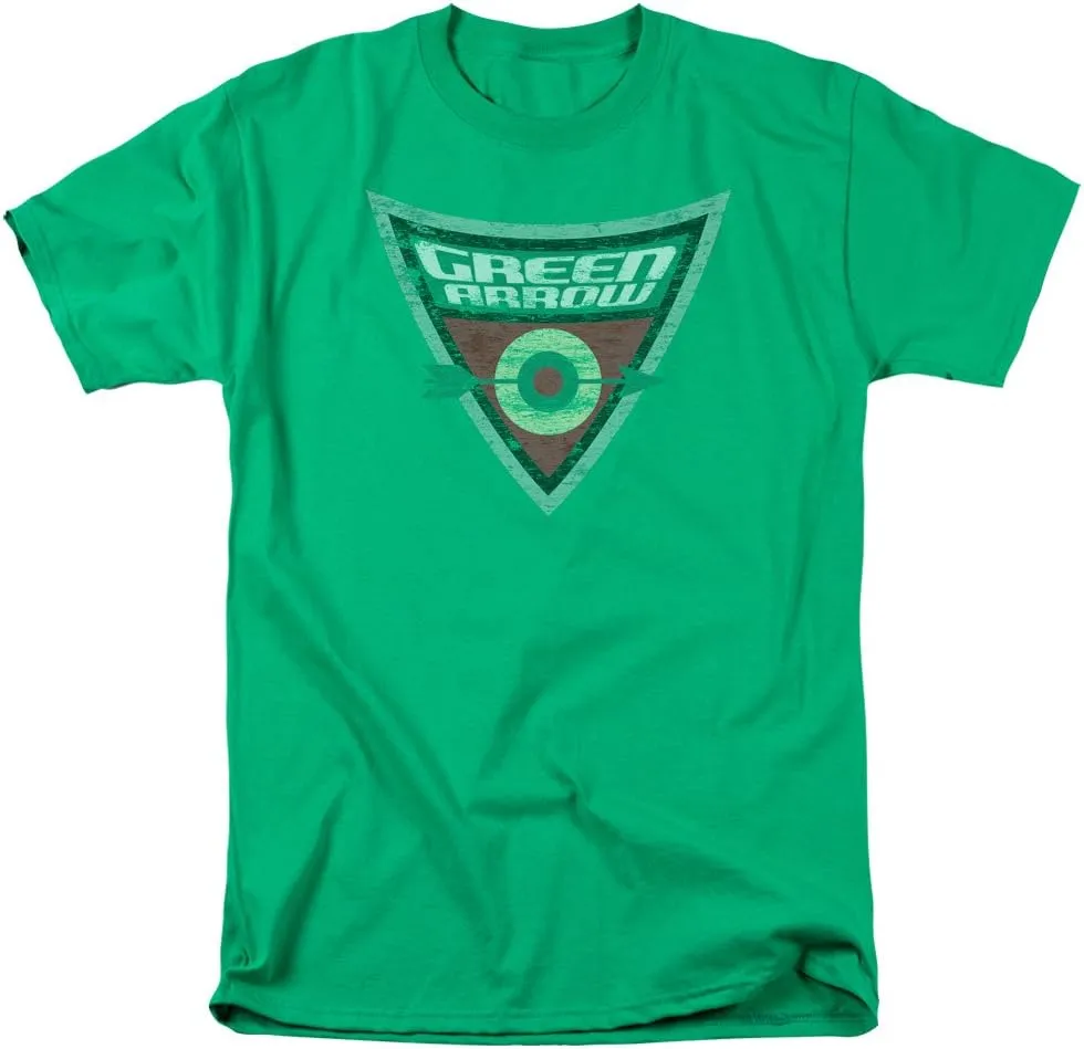Batman BB-Green Arrow Shield T-Shirt Size M