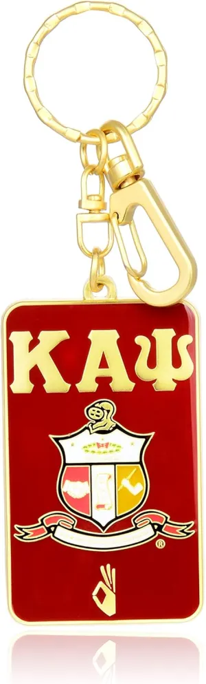 BBGreek Kappa Alpha Psi Fraternity Paraphernalia - Keychain - Greek Letters - Official Vendor