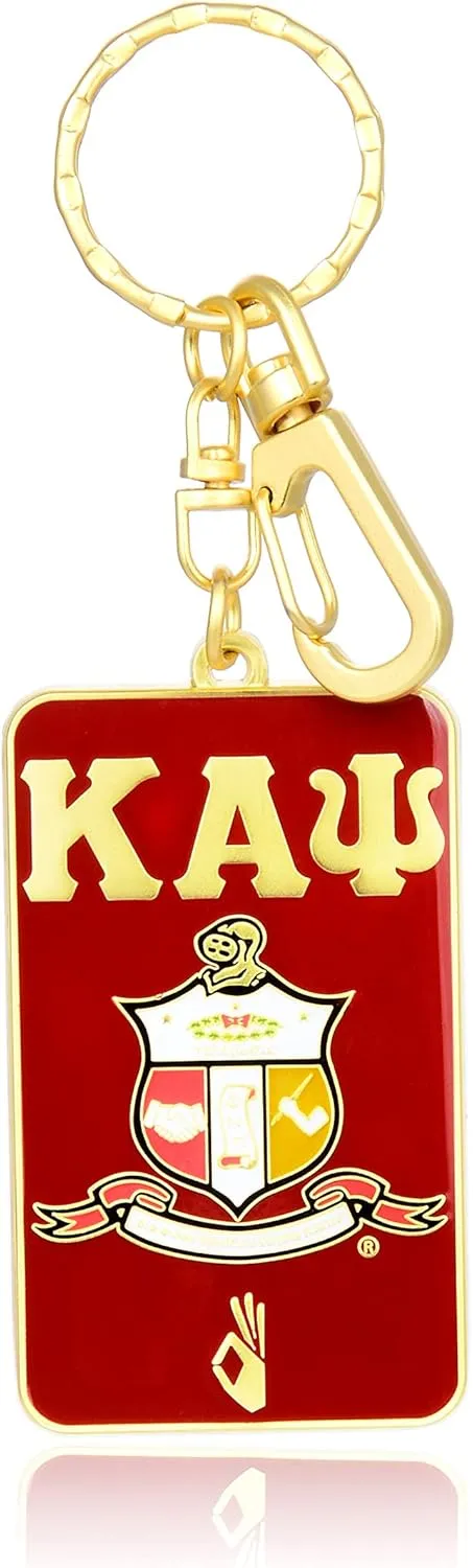 BBGreek Kappa Alpha Psi Fraternity Paraphernalia - Keychain - Greek Letters - Official Vendor