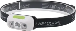 BESPORTBLE 1pc Led Charging Headlight for Night Fishing Waterproof Outdoor Mounted Light Dimmable Feature