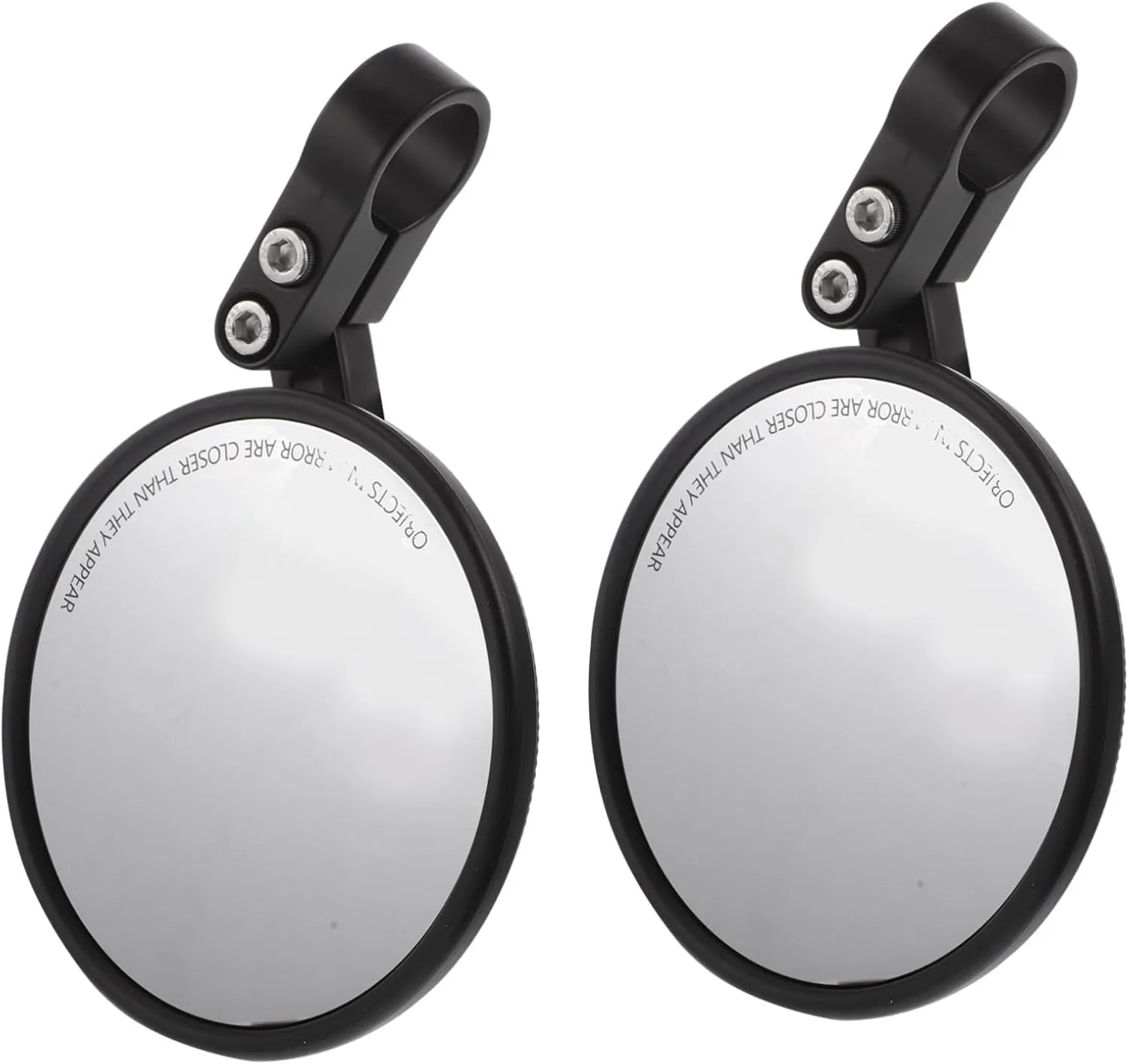 BESPORTBLE 2pcs Adjustable Rotatable Handlebar Mirrors for Bikes and Motorcycles Durable Shockproof Design Enhanced Rear Visibility Quick Setup for Mountain and Road Riding