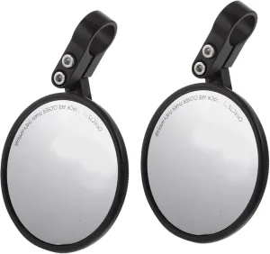 BESPORTBLE 2pcs Adjustable Rotatable Handlebar Mirrors for Bikes and Motorcycles Durable Shockproof Design Enhanced Rear Visibility Quick Setup for Mountain and Road Riding