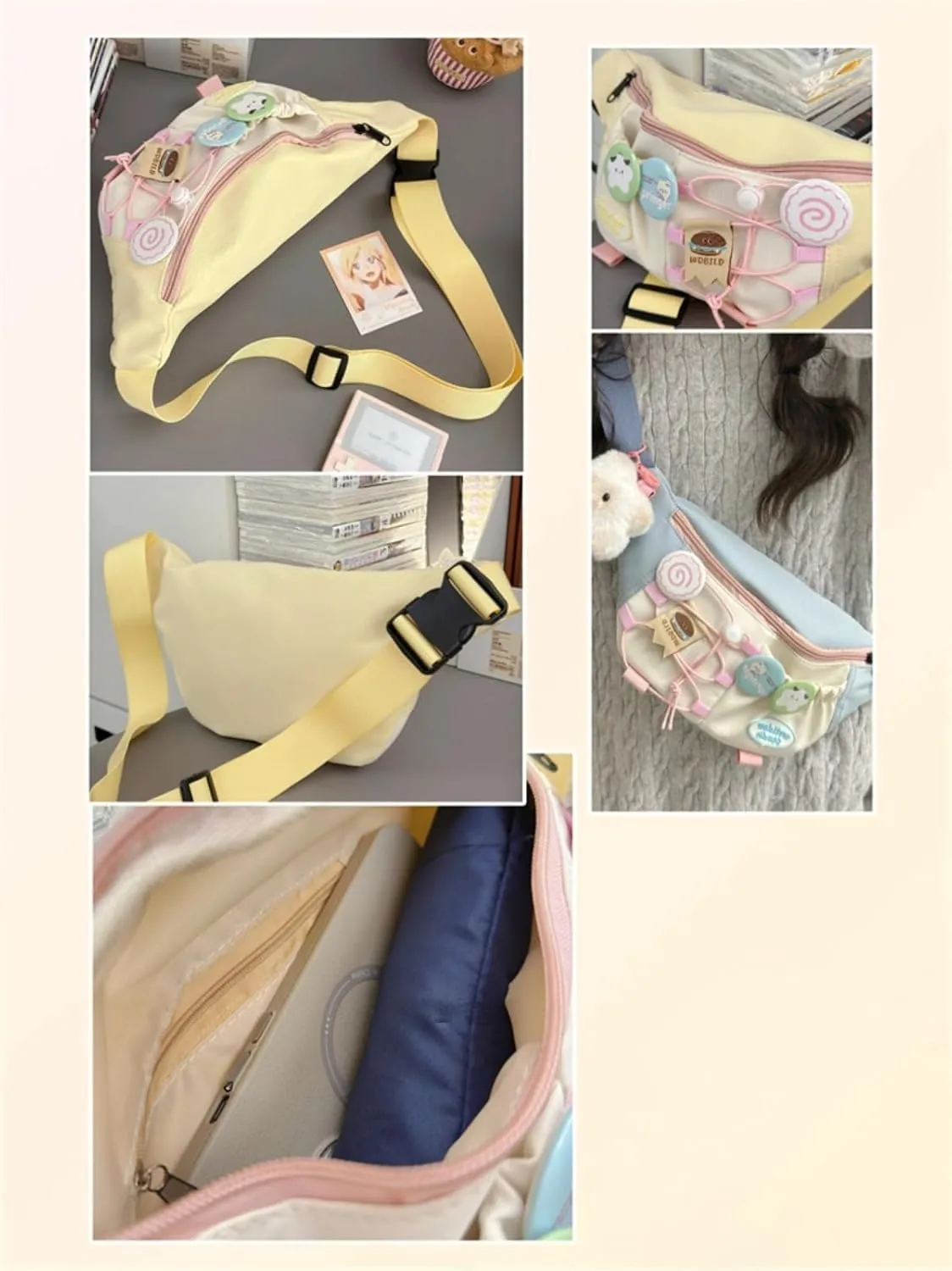 BFF Accessories Adorable Mini Crossbody Bag Youthful and Playful Charm, Perfect for Gifts
