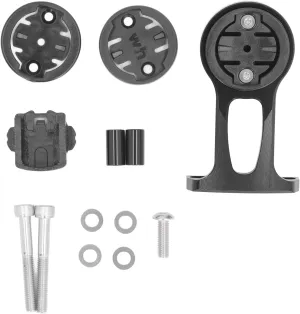 Bike Computer Mount Aluminum, Headlight Clamp Bike Handlebar Extension Bracket Adapter, Alloy Multifunction Mountain Bike Extended Out Front Computer Mount