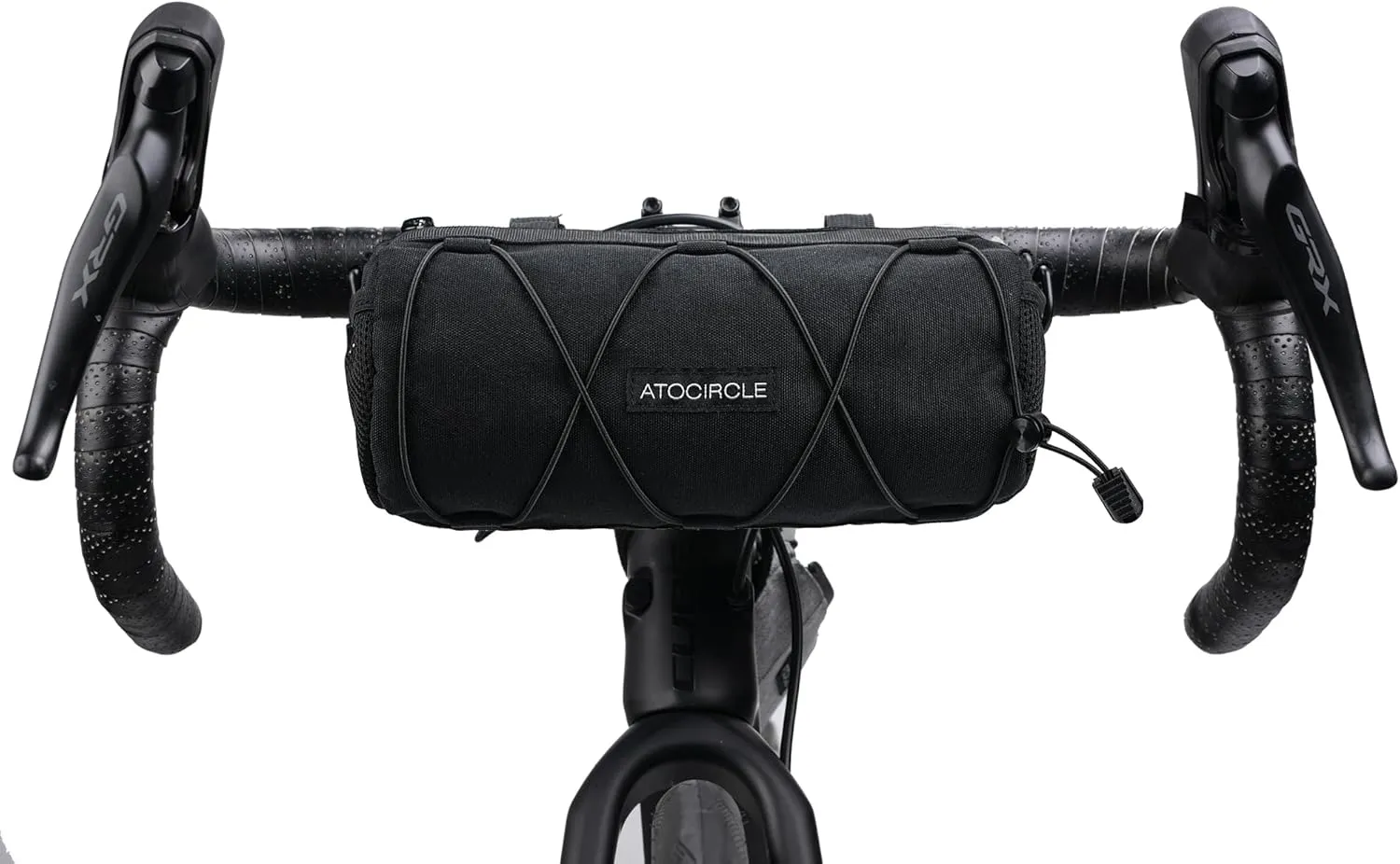 Bike Handlebar Bag, Water-Resistant & Large Capacity Small Front Storage Pack with Shoulder Strap - Ideal for Mountain & Road Biking Adventures
