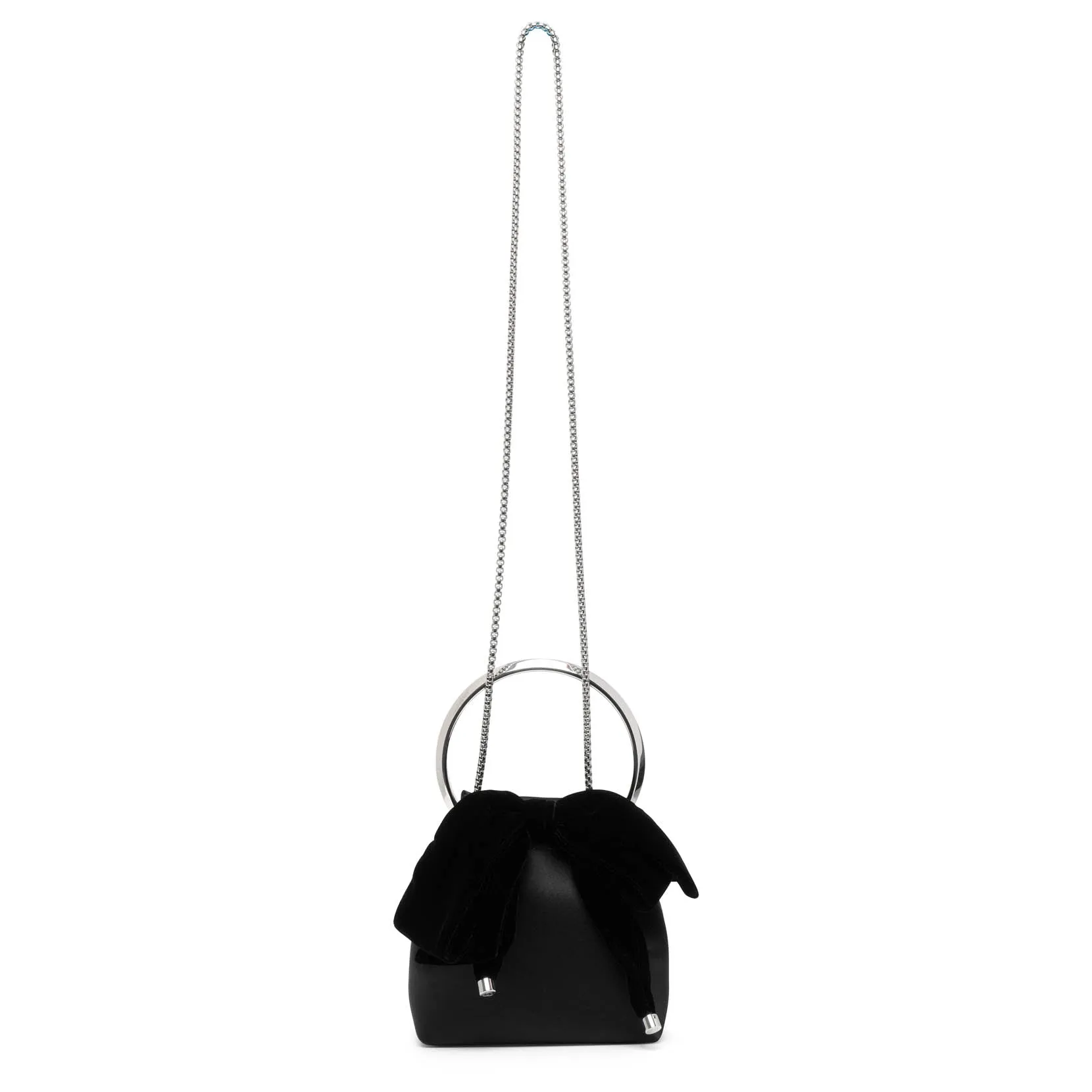 Bon Bon black velvet bag