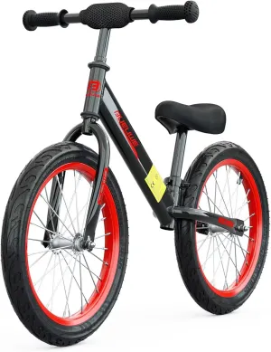 Bueuwe 16 inch Balance Bike for 4 5 6 7 8 Year Old Boys Girls, No Pedal Kids Bikes, Toddler Training Bicycle with Adjustable Seat, Best Gift