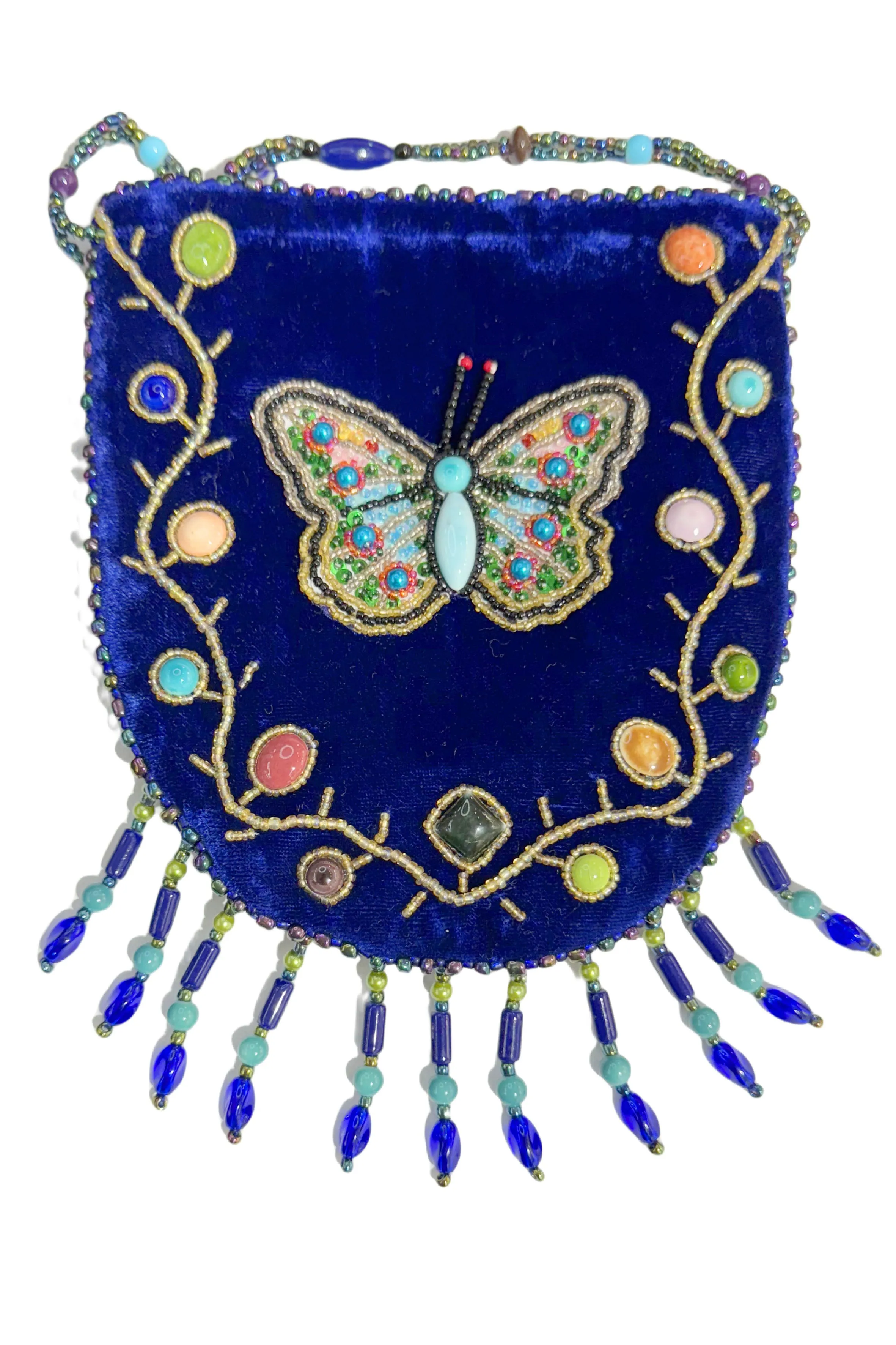 Butterfly Pattern Velvet Crossbody MUG-Butterfly