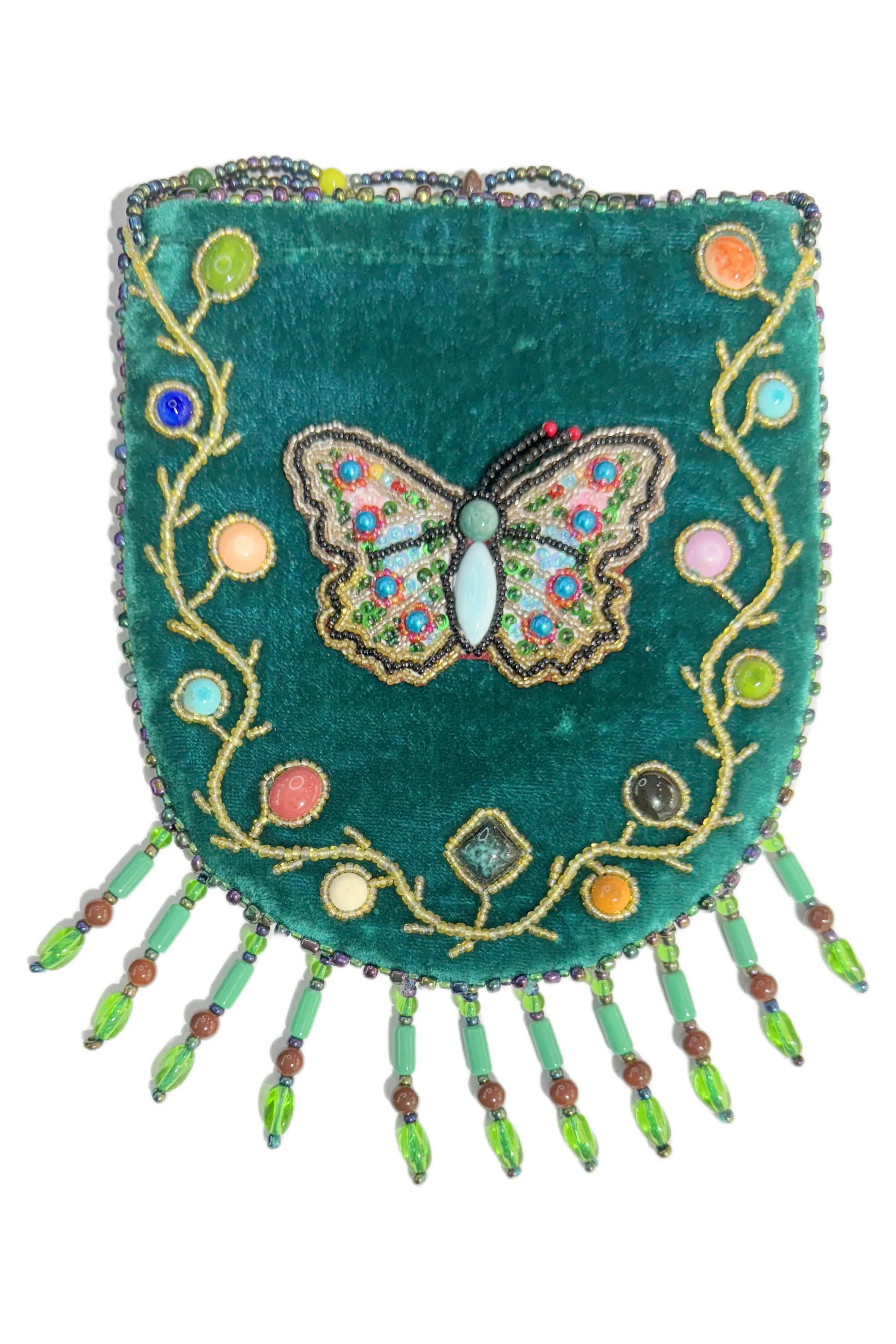 Butterfly Pattern Velvet Crossbody MUG-Butterfly