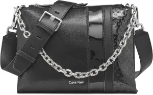 Calvin Klein Rain Triple Compartment Chain Crossbody