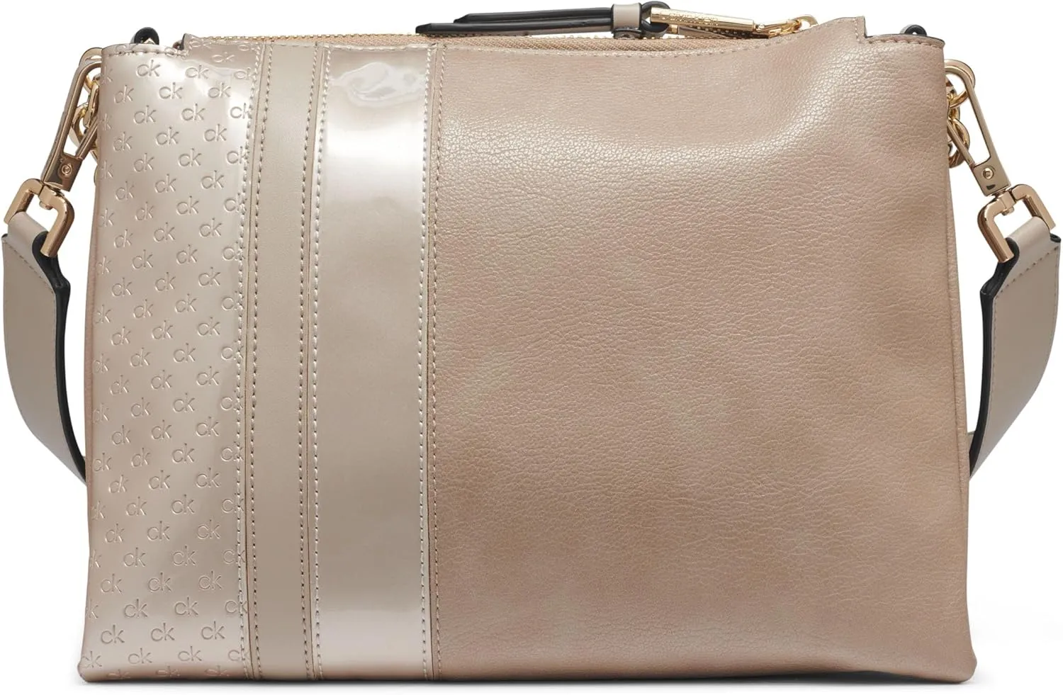 Calvin Klein Rain Triple Compartment Chain Crossbody