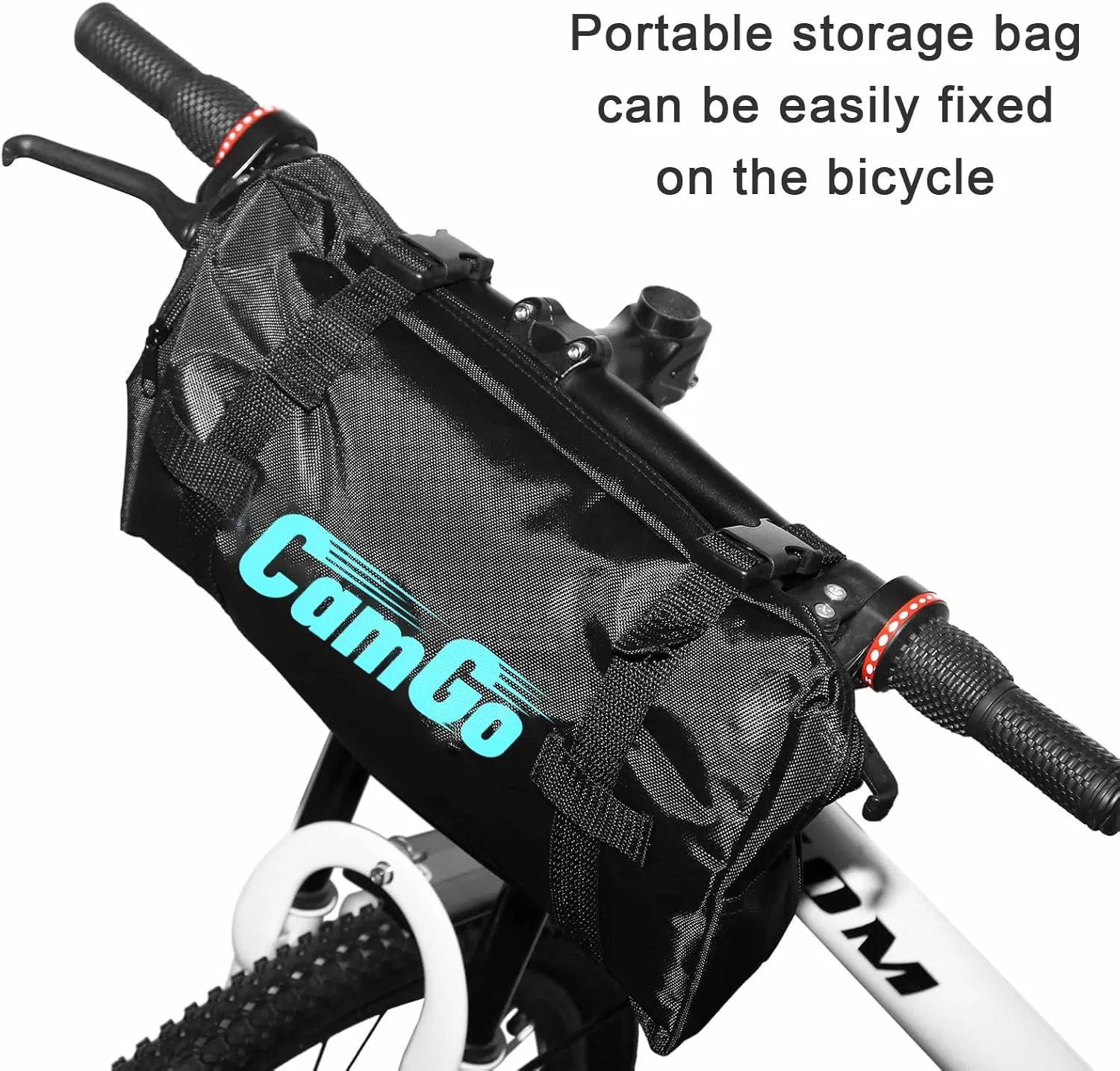 CamGo 26 Inch Folding Bike Transport Bag - Waterproof Bicycle Travel Case Carrier Bag for Train Air Travel
