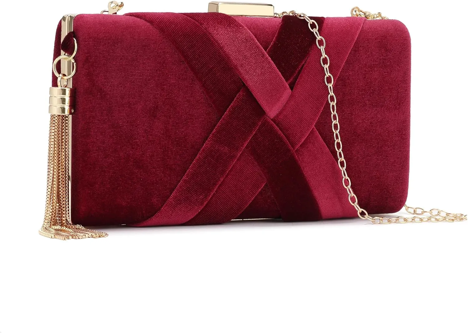 CARIEDO Women's Evening Handbag Clutch Bridal Purse for Wedding Prom Night Out Party
