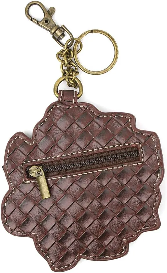 CHALA Charming Crossbody Bag With Flap Top | Flap and Zipper Cross-Body Purse or Shoulder Handbag with Metal Chain - Pink