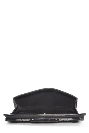 Chanel,  Black Patent Leather Boy Brick Flap, Black