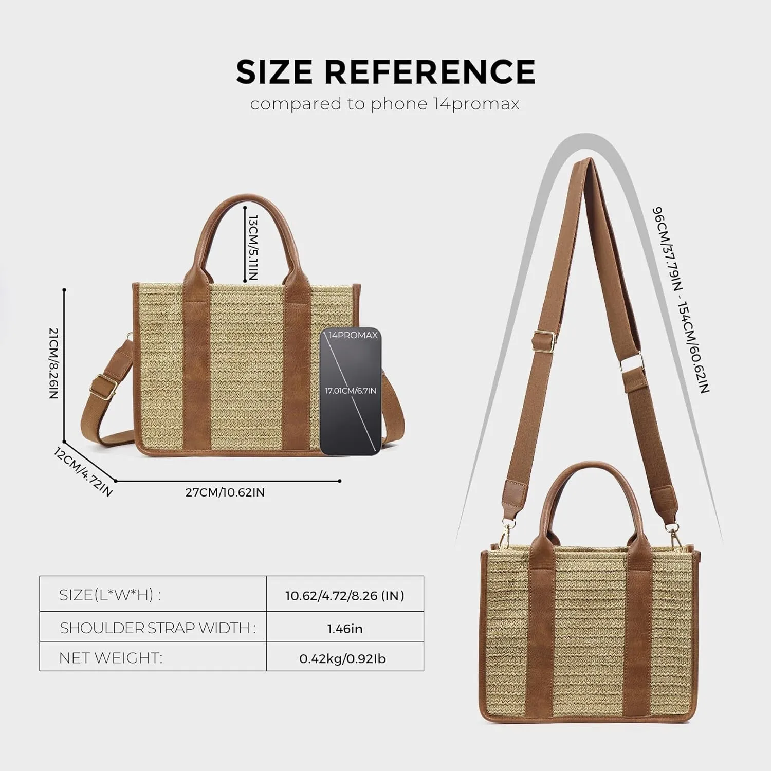 Checkered Crossbody Bag Black and White Purse Canvas Shoulder Bag Casual Tote Handbags for Work Travel