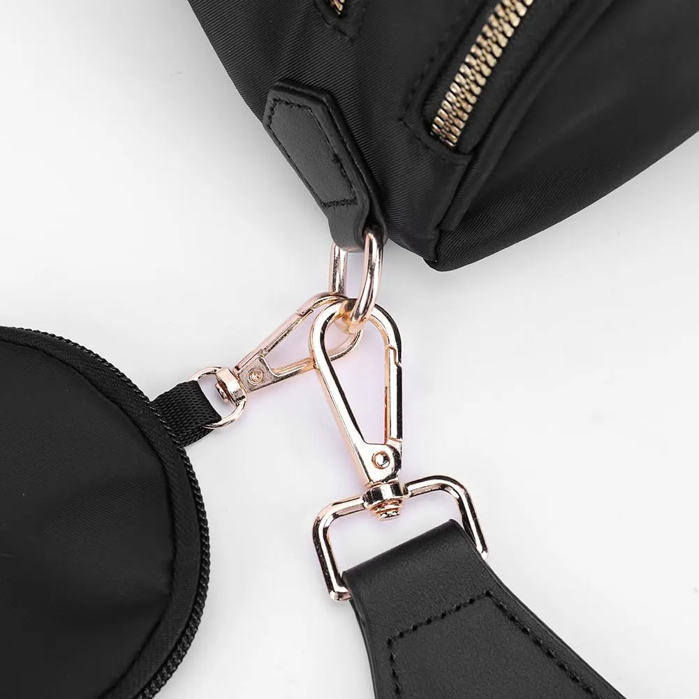 Checkered Crossbody Bag Bum Bag for Women Checkered Purse Cross Body Messenger Handbags Out Going Bag