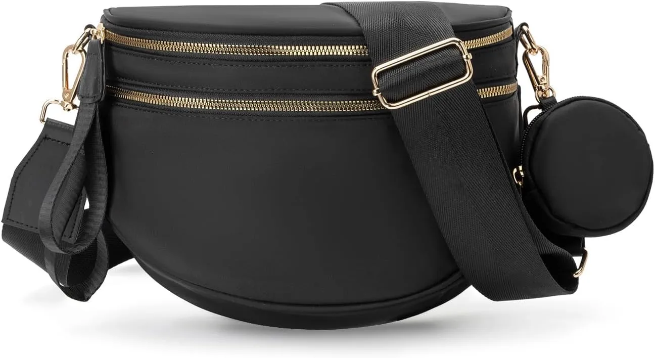 Checkered Crossbody Bag Bum Bag for Women Checkered Purse Cross Body Messenger Handbags Out Going Bag