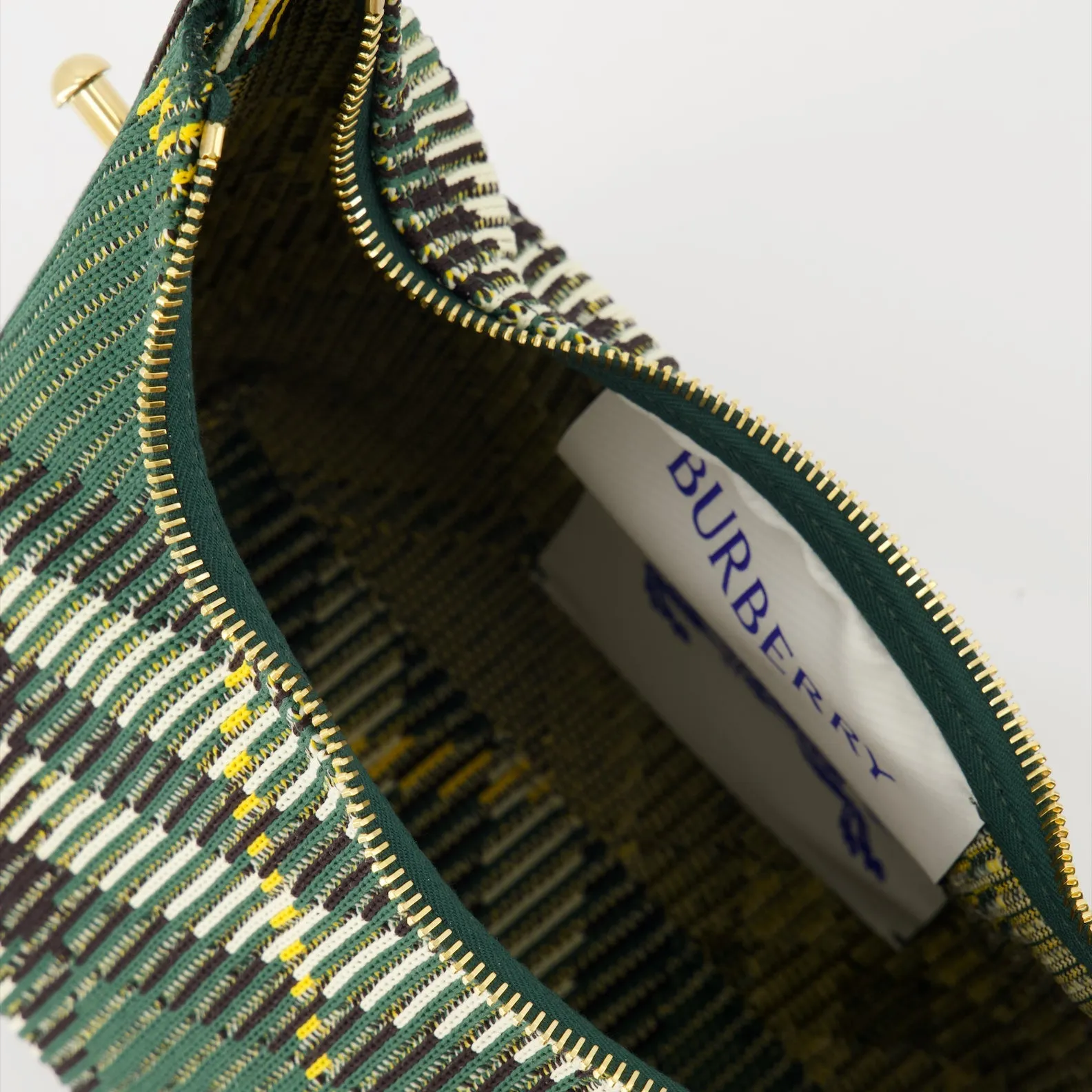 Checkered Mini Peg Handbag