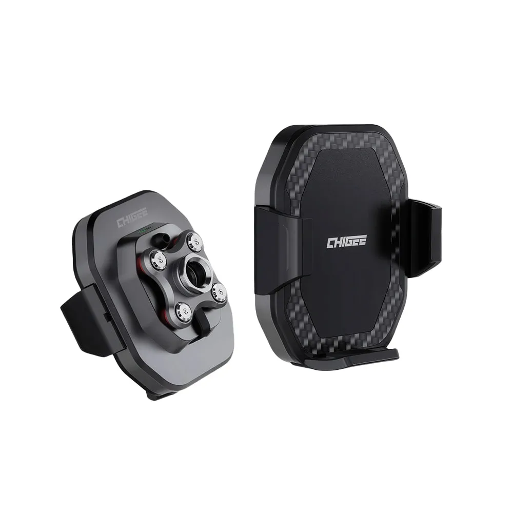 CHIGEE CG-2 WIRELESS CHARGING PHONE HOLDER - 22-32MM BAR MOUNT