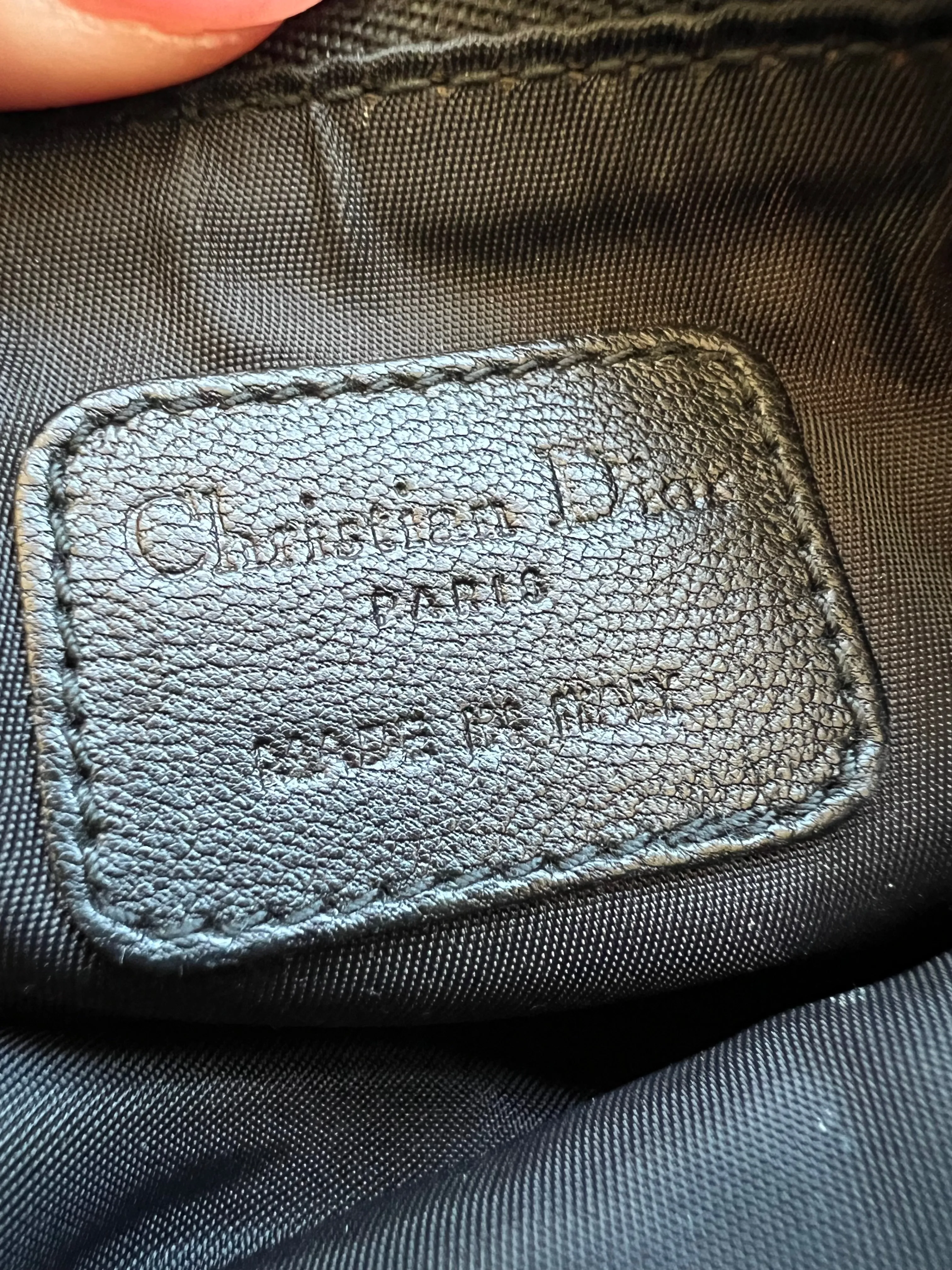 Christian Dior pochette bag