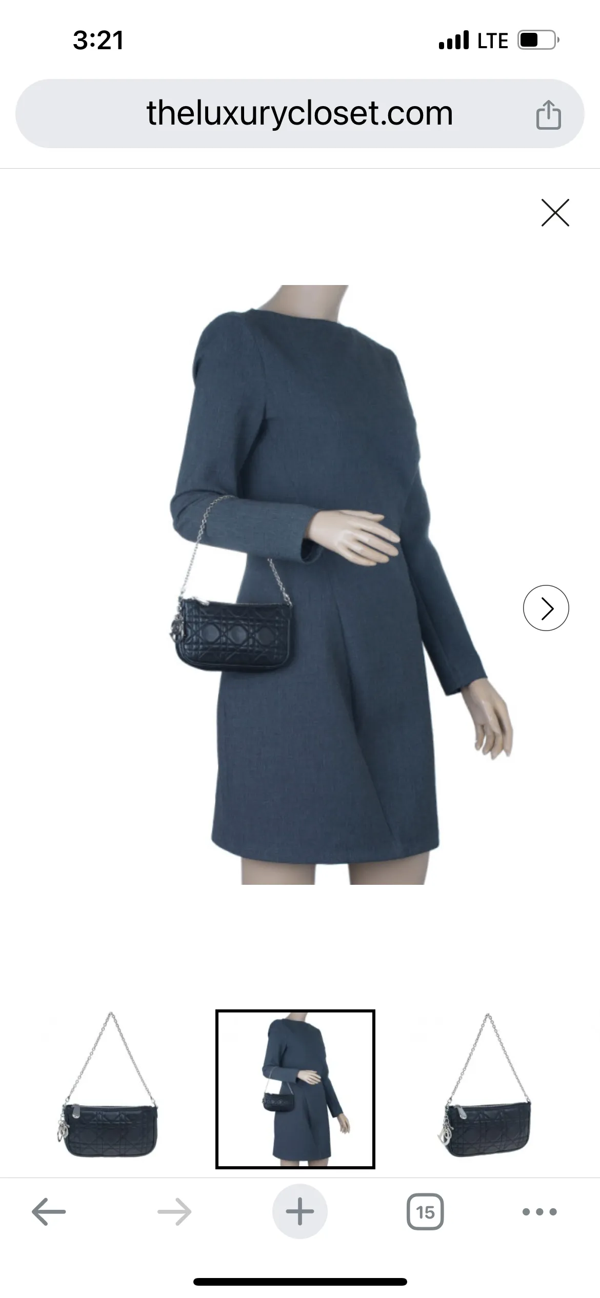 Christian Dior pochette bag